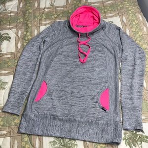 RBX Active Cowl Neck Pullover with Thumb Holes